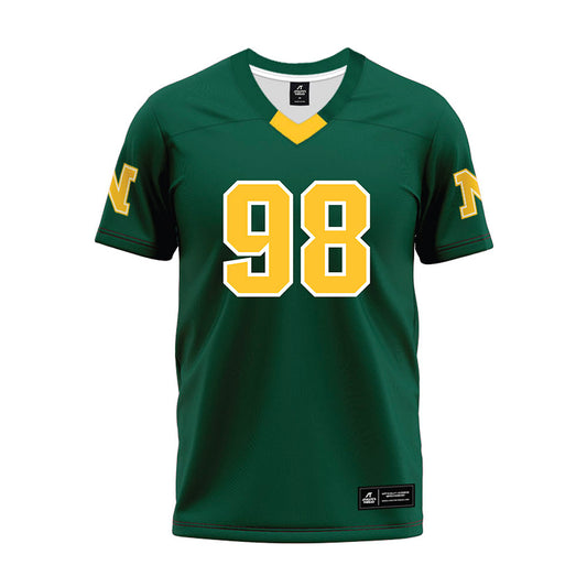 Northern Michigan - NCAA Football : Eli VanBuren - Green Premium Football Jersey-0