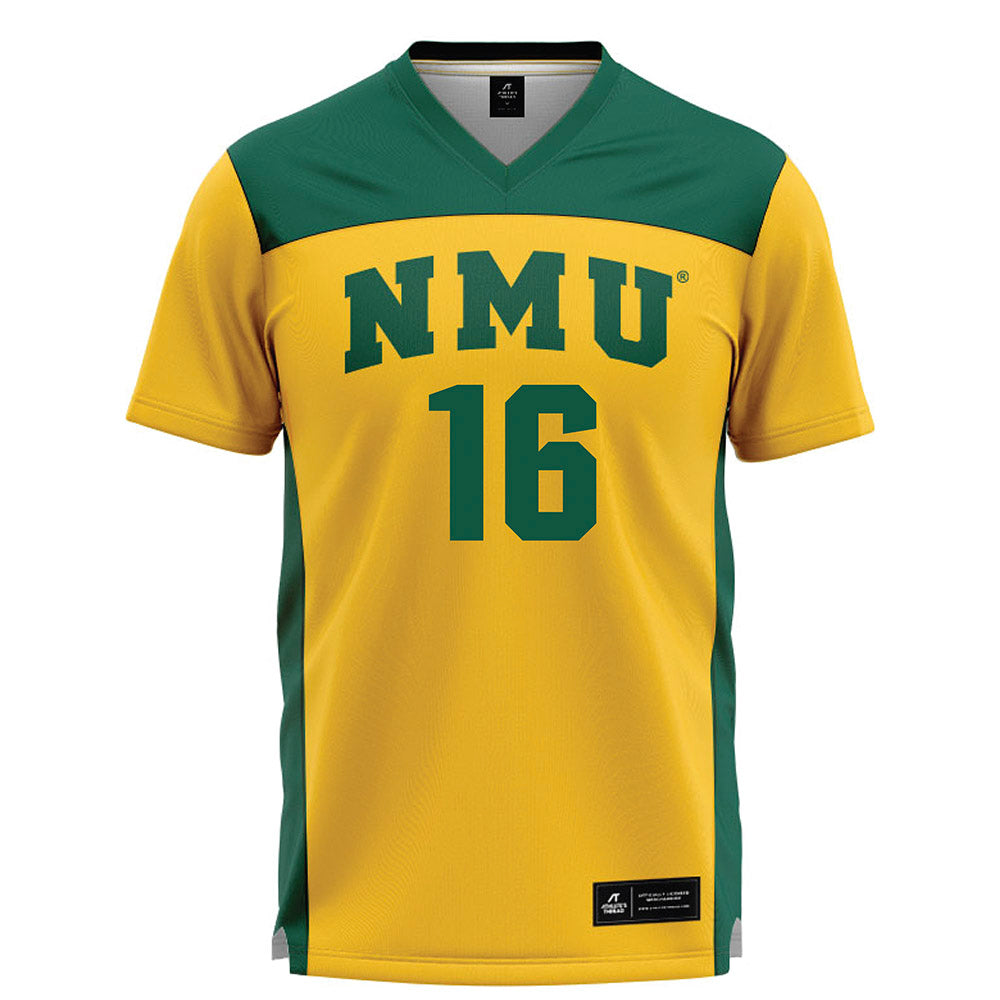 Northern Michigan - NCAA Women's Lacrosse : Channing Karaghouli - Lacrosse Jersey -0