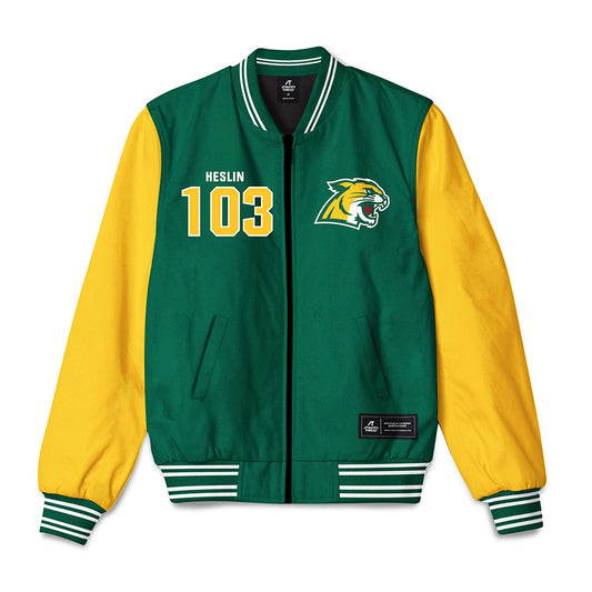 Northern Michigan - NCAA Women's Wrestling : Emma Heslin - Bomber Jacket-0