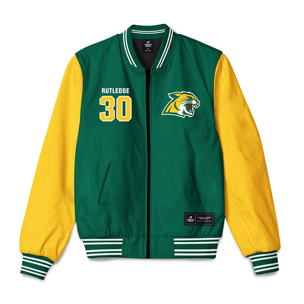 Northern Michigan - NCAA Men's Soccer : Owen Rutledge - Bomber Jacket-0