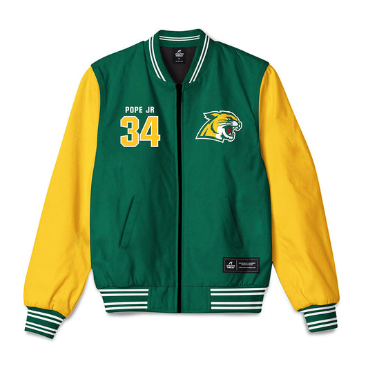 Northern Michigan - NCAA Football : Maurice Pope jr - Bomber Jacket-0
