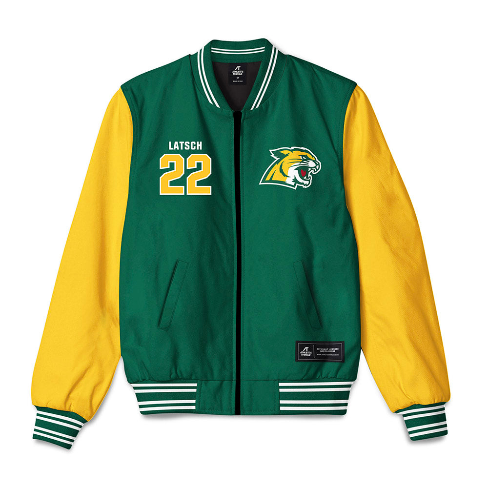  - NCAA Men's Ice Hockey : Tanner Latsch - Bomber Jacket-0