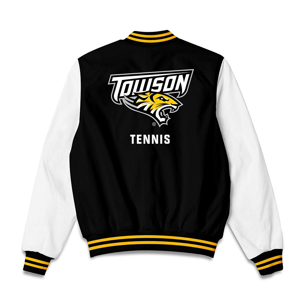 Towson - NCAA Women's Tennis : Chloe Courtnage - Bomber Jacket-1