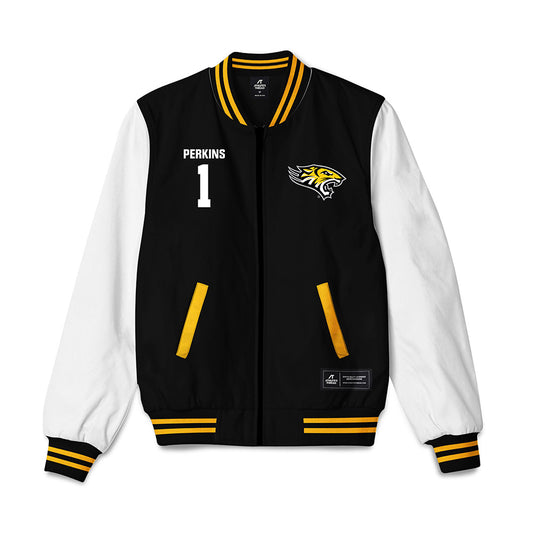 Towson - NCAA Football : Zay Perkins - Bomber Jacket-0