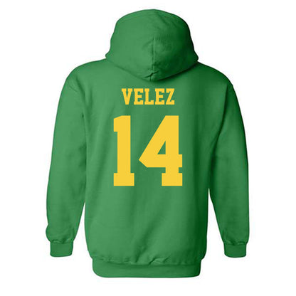 Norfolk State - NCAA Baseball : Christian Velez - Classic Shersey Hooded Sweatshirt-1