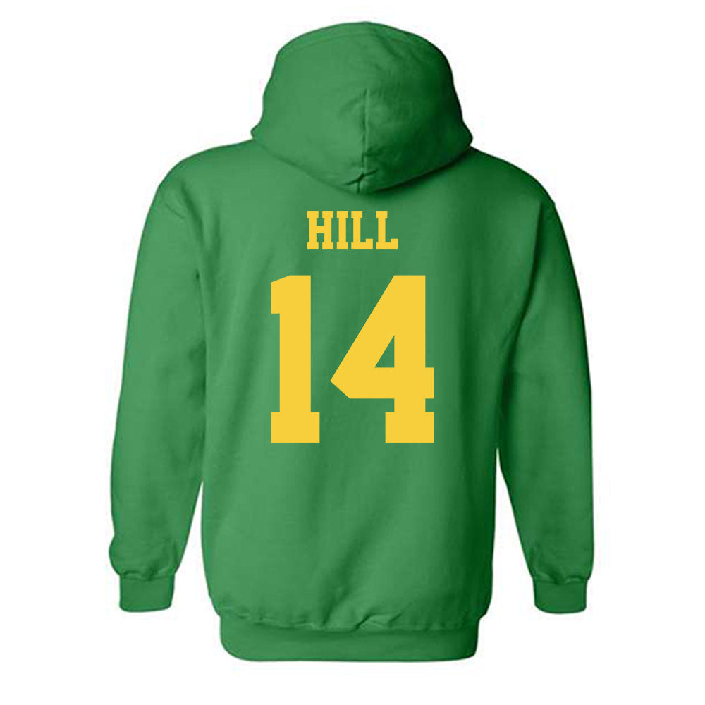 Norfolk State - NCAA Women's Basketball : Jenesis Hill - Classic Shersey Hooded Sweatshirt-1