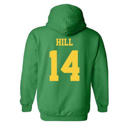 Norfolk State - NCAA Women's Basketball : Jenesis Hill - Classic Shersey Hooded Sweatshirt-1