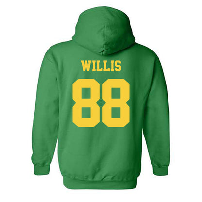Norfolk State - NCAA Football : Toby Willis - Classic Shersey Hooded Sweatshirt-1