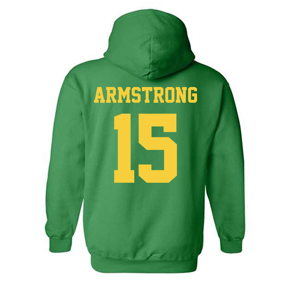Norfolk State - NCAA Women's Volleyball : Erin Armstrong - Classic Shersey Hooded Sweatshirt-1