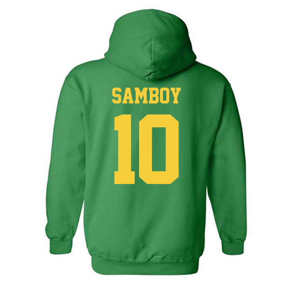 Norfolk State - NCAA Baseball : Yasseel Samboy - Classic Shersey Hooded Sweatshirt-1