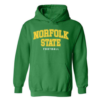 Norfolk State - NCAA Football : Nasir Bashir - Classic Shersey Hooded Sweatshirt-0