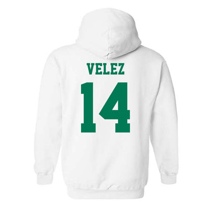Norfolk State - NCAA Baseball : Christian Velez - Classic Shersey Hooded Sweatshirt-1