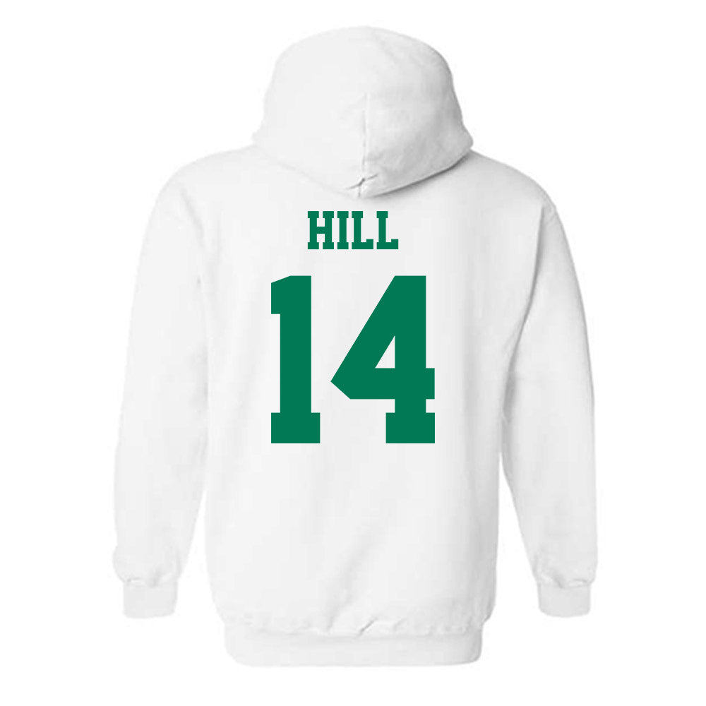Norfolk State - NCAA Women's Basketball : Jenesis Hill - Classic Shersey Hooded Sweatshirt-1