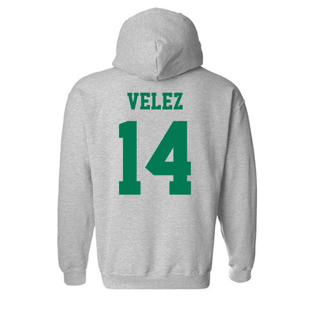 Norfolk State - NCAA Baseball : Christian Velez - Classic Shersey Hooded Sweatshirt-1