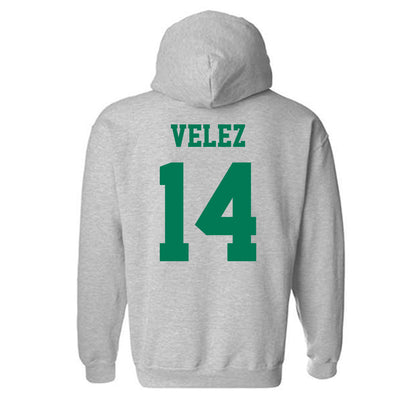 Norfolk State - NCAA Baseball : Christian Velez - Classic Shersey Hooded Sweatshirt-1