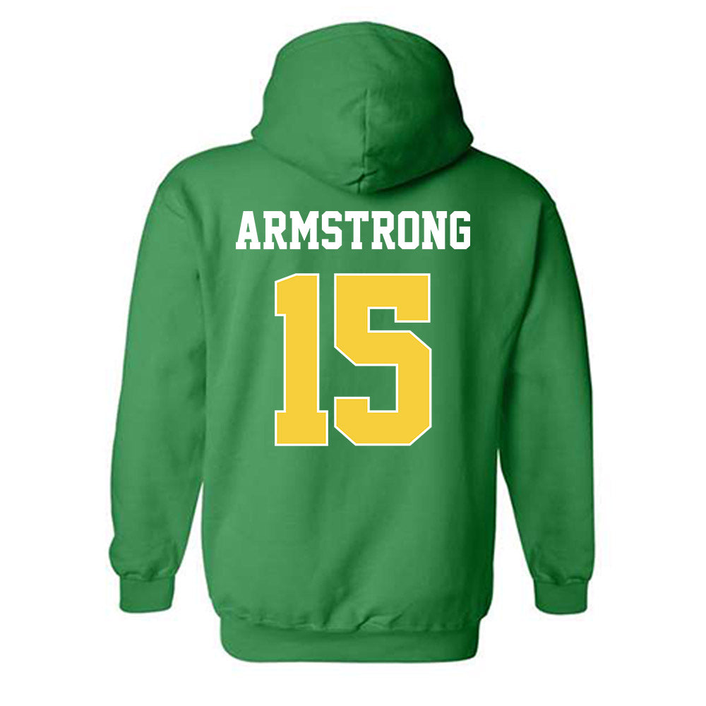 Norfolk State - NCAA Women's Volleyball : Erin Armstrong - Classic Shersey Hooded Sweatshirt-1