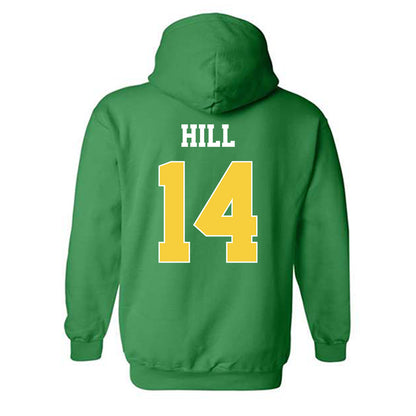 Norfolk State - NCAA Women's Basketball : Jenesis Hill - Classic Shersey Hooded Sweatshirt-1