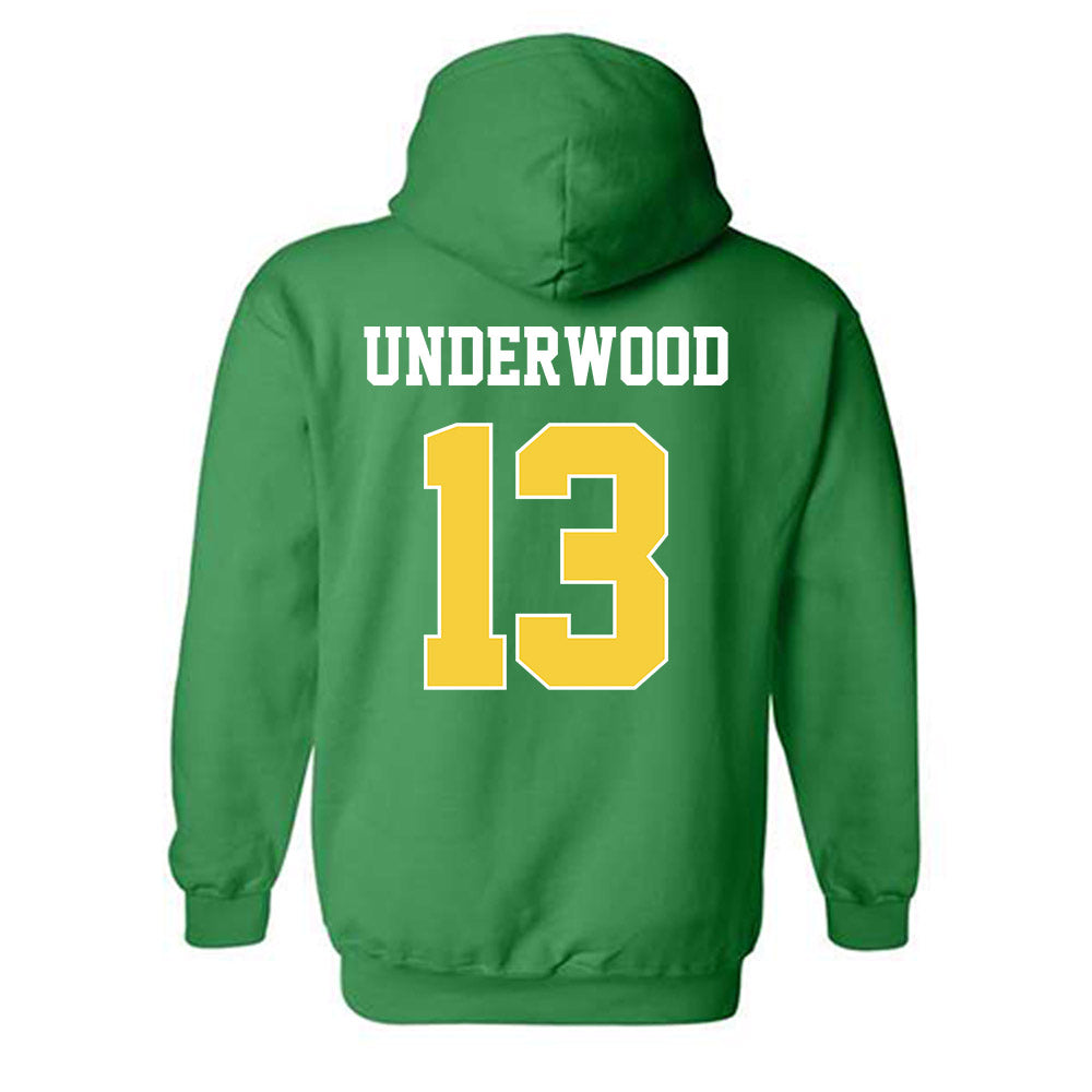 Norfolk State - NCAA Football : Ricardo Underwood - Classic Shersey Hooded Sweatshirt-1