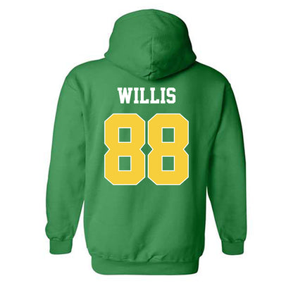 Norfolk State - NCAA Football : Toby Willis - Classic Shersey Hooded Sweatshirt-1