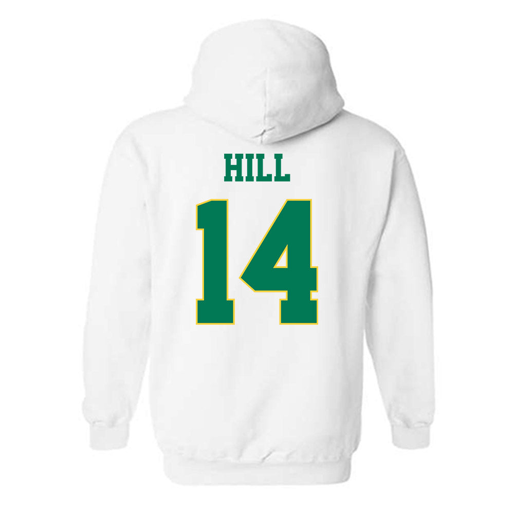 Norfolk State - NCAA Women's Basketball : Jenesis Hill - Classic Shersey Hooded Sweatshirt-1
