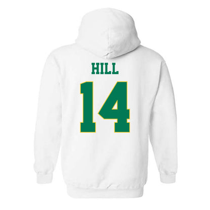 Norfolk State - NCAA Women's Basketball : Jenesis Hill - Classic Shersey Hooded Sweatshirt-1