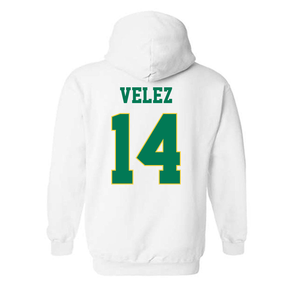 Norfolk State - NCAA Baseball : Christian Velez - Classic Shersey Hooded Sweatshirt-1