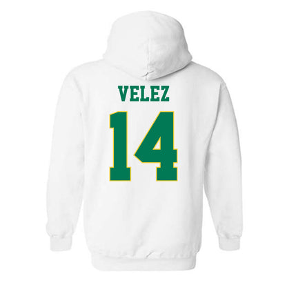 Norfolk State - NCAA Baseball : Christian Velez - Classic Shersey Hooded Sweatshirt-1