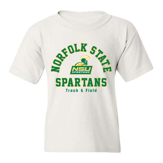 Norfolk State - NCAA Men's Track & Field : ZayQuan Reynolds - Classic Shersey Youth T-Shirt-0