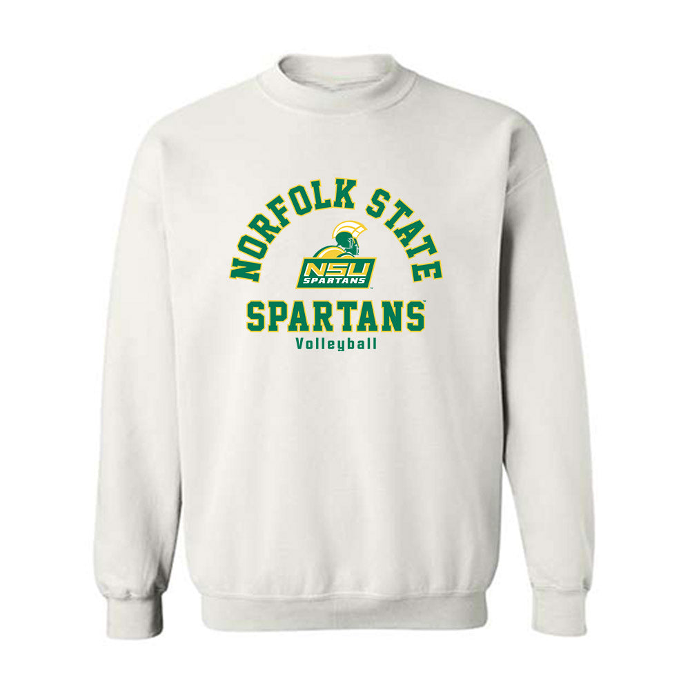 Norfolk State - NCAA Women's Volleyball : Sydney McCree - Classic Shersey Crewneck Sweatshirt-0