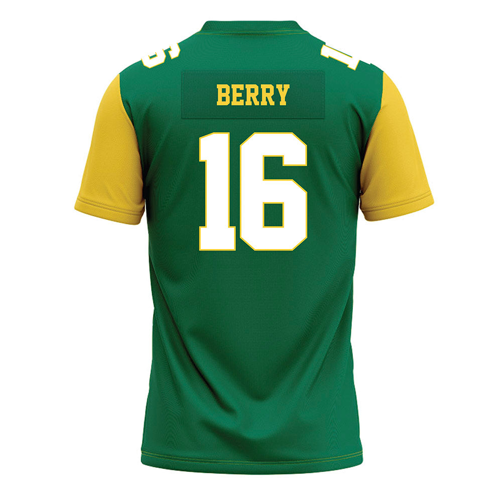 Norfolk State - NCAA Football : Vinson Berry - Green Jersey-1