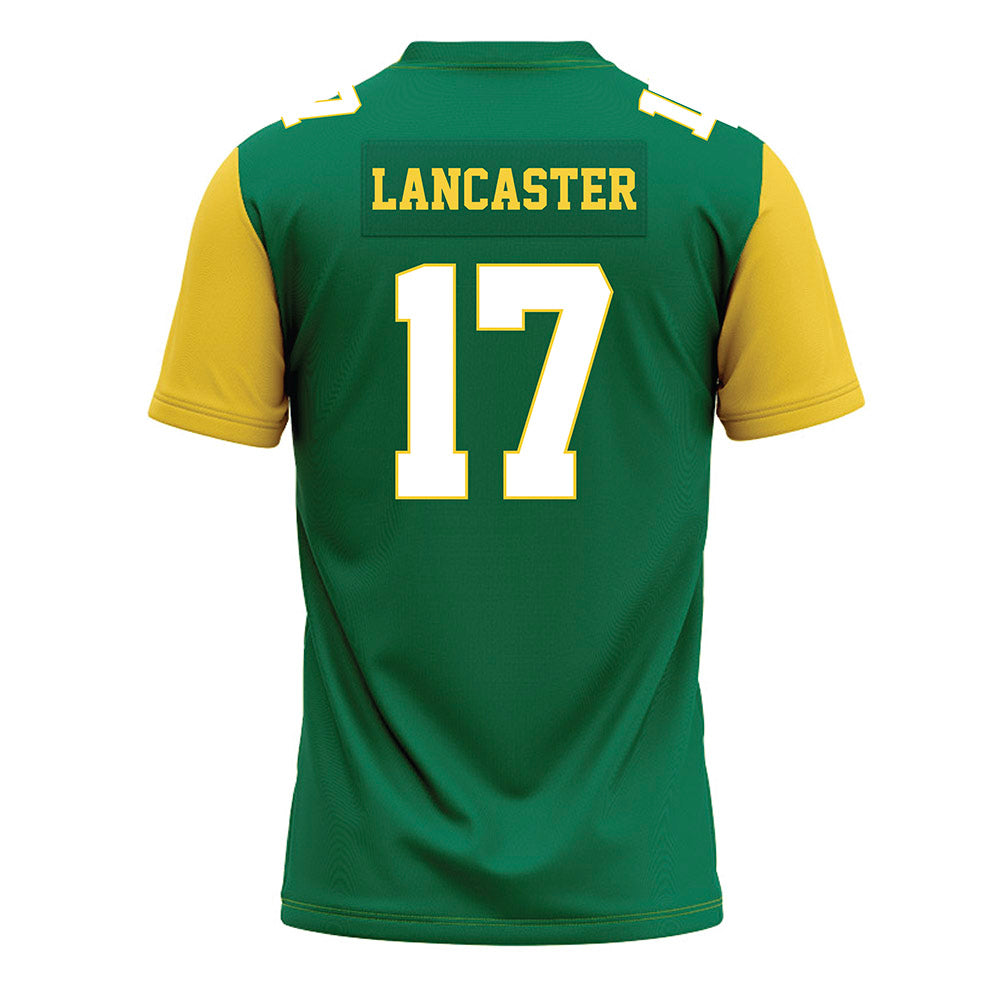 Norfolk State - NCAA Football : parker lancaster - Green Jersey-1