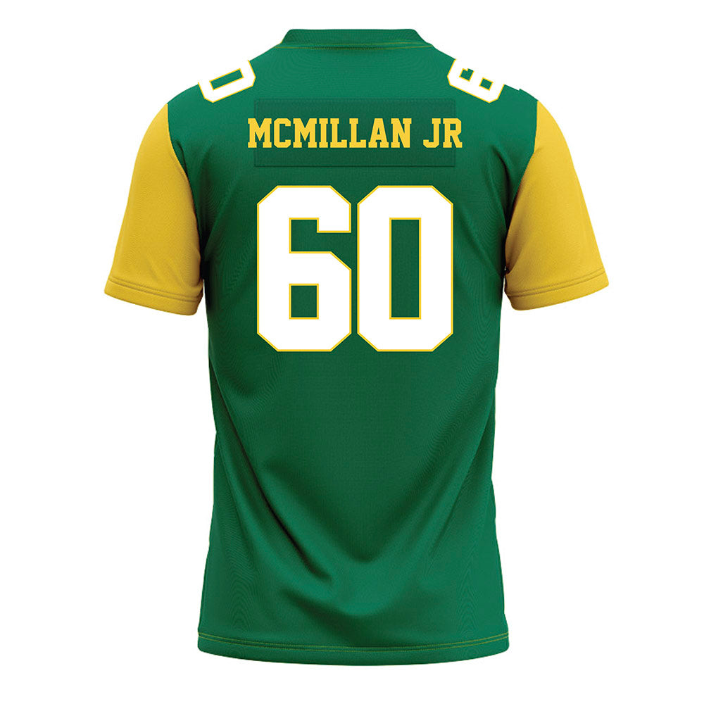 Norfolk State - NCAA Football : Dyral Mcmillan Jr - Green Jersey-1