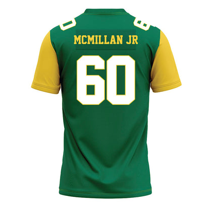 Norfolk State - NCAA Football : Dyral Mcmillan Jr - Green Jersey-1