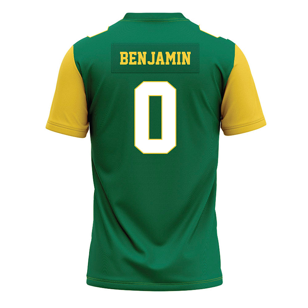 Norfolk State - NCAA Football : Kiron Benjamin - Green Jersey-1