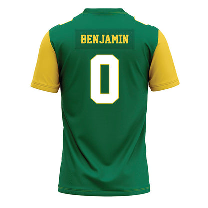 Norfolk State - NCAA Football : Kiron Benjamin - Green Jersey-1