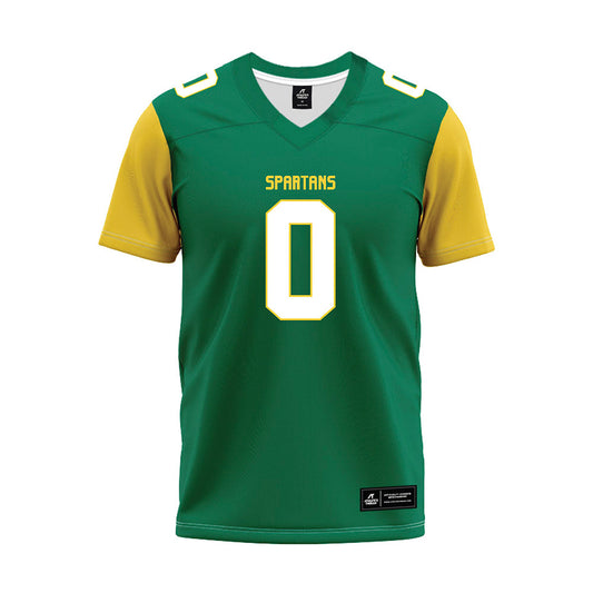 Norfolk State - NCAA Football : Kiron Benjamin - Green Jersey-0