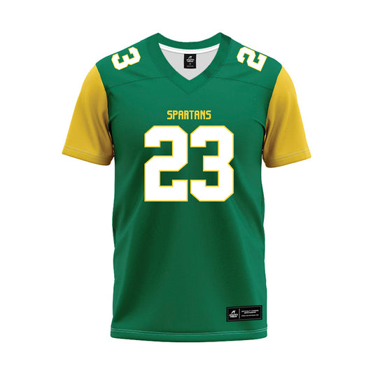 Norfolk State - NCAA Football : Noah Tracey - Green Jersey-0