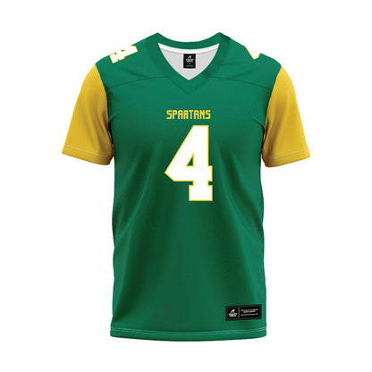 Norfolk State - NCAA Football : Kahleef Jimmison - Green Jersey-0
