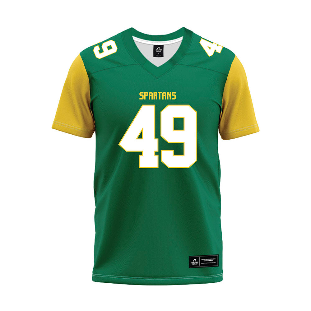 Norfolk State - NCAA Football : Ben Heffron - Green Jersey-0