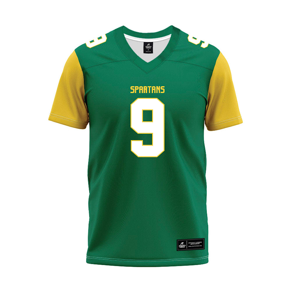 Norfolk State - NCAA Football : Kevon King - Green Jersey-0