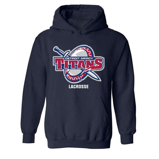 Detroit Mercy - NCAA Women's Lacrosse : Jane Peck - Classic Shersey Hooded Sweatshirt-0