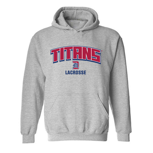 Detroit Mercy - NCAA Men's Lacrosse : Zach Gleason - Classic Shersey Hooded Sweatshirt-0