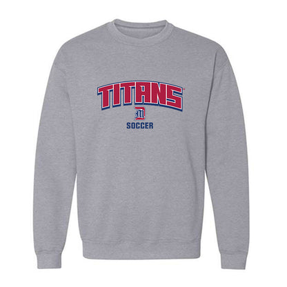 Detroit Mercy - NCAA Men's Soccer : Tom Nkassa - Classic Shersey Crewneck Sweatshirt-0