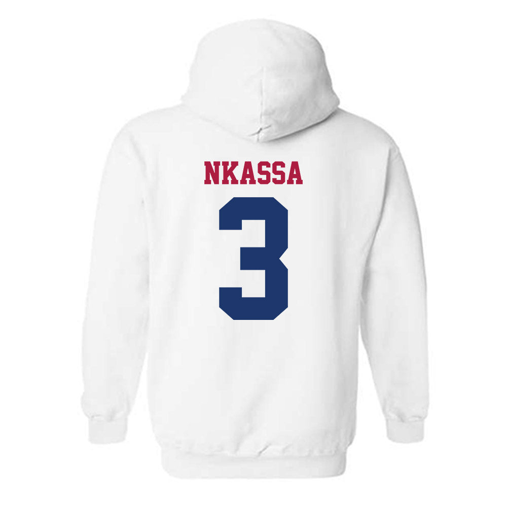 Detroit Mercy - NCAA Men's Soccer : Tom Nkassa - Classic Shersey Hooded Sweatshirt-1