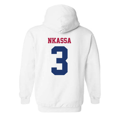 Detroit Mercy - NCAA Men's Soccer : Tom Nkassa - Classic Shersey Hooded Sweatshirt-1
