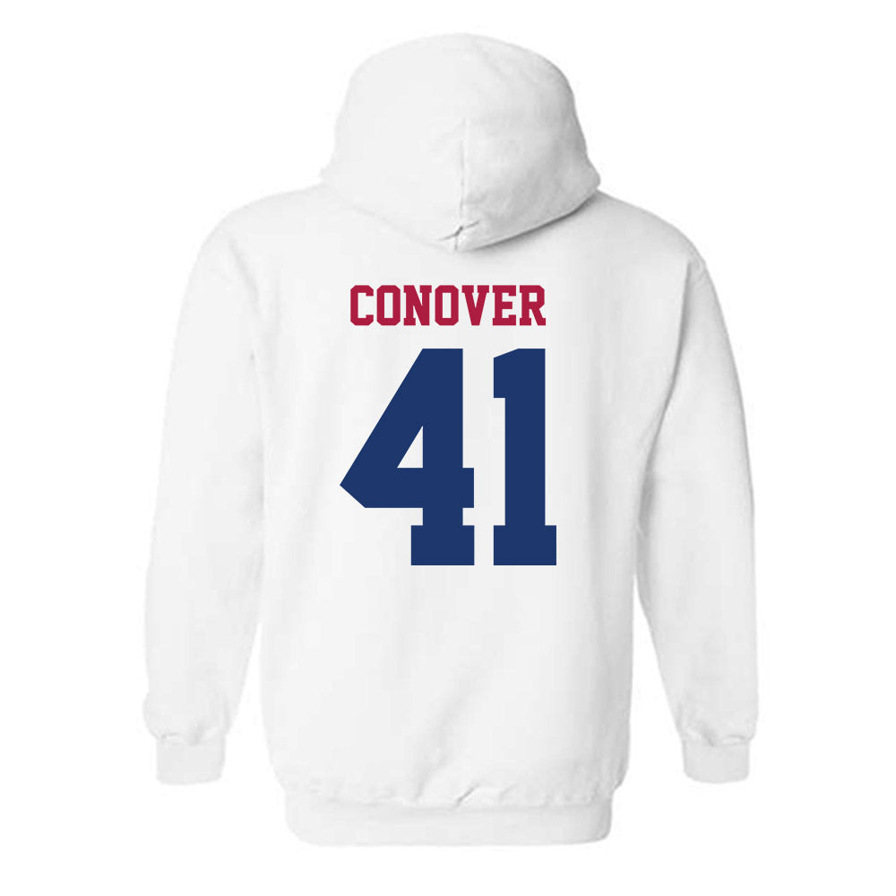 Detroit Mercy - NCAA Men's Lacrosse : Ethan Conover - Classic Shersey Hooded Sweatshirt-1