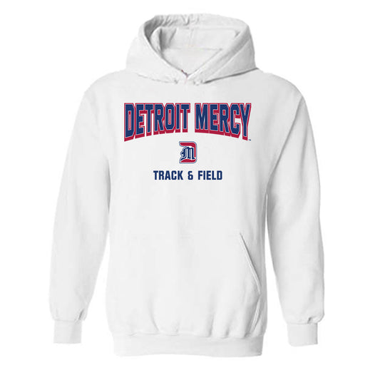 Detroit Mercy - NCAA Women's Track & Field : Gracelyn Peebles - Classic Shersey Hooded Sweatshirt-0