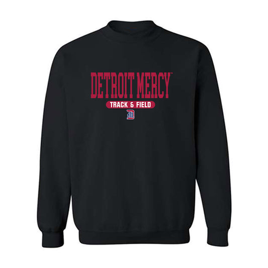 Detroit Mercy - NCAA Women's Track & Field : Mia Seaton - Classic Shersey Crewneck Sweatshirt-0