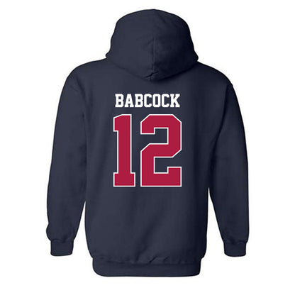 Detroit Mercy - NCAA Softball : Natalie Babcock - Classic Shersey Hooded Sweatshirt-1
