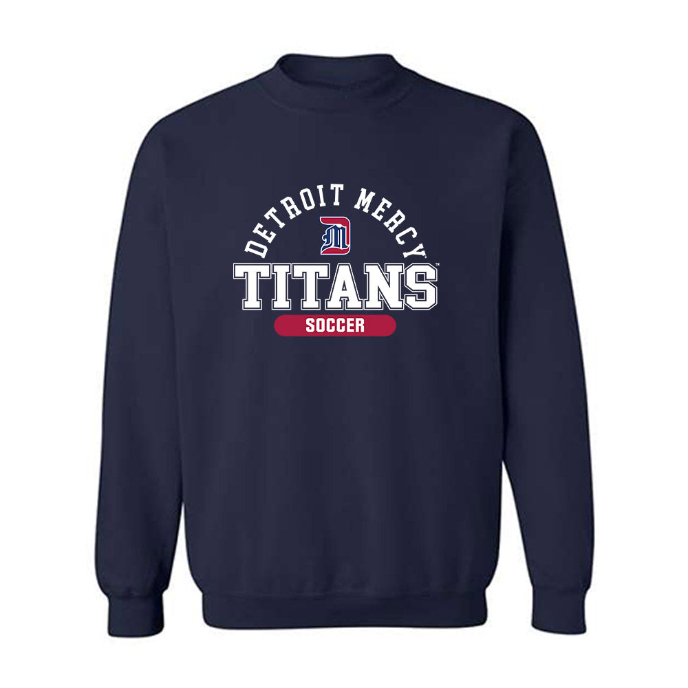 Detroit Mercy - NCAA Men's Soccer : Tom Nkassa - Classic Shersey Crewneck Sweatshirt-0